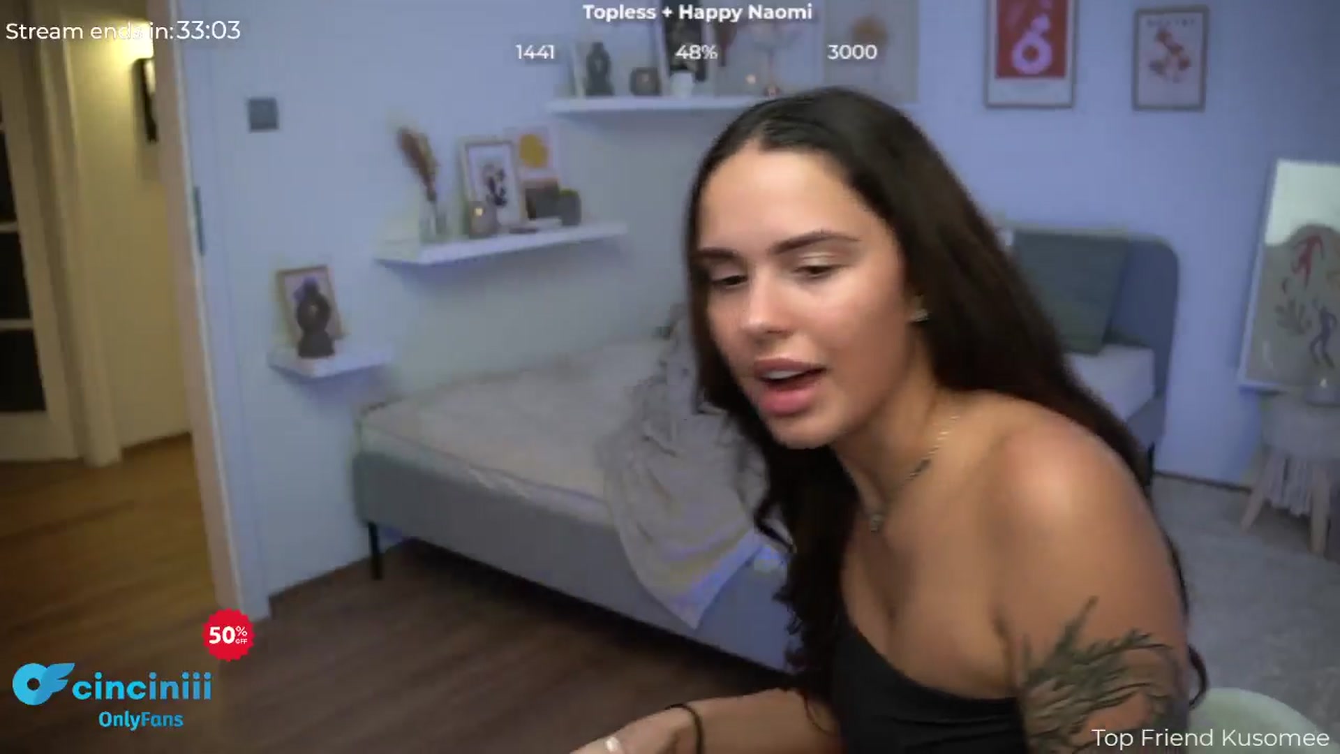 Gallery image thumbnail from cinnabellee's myfreecams stream on, 09/01/2024, 21:05 image 17 of 20
