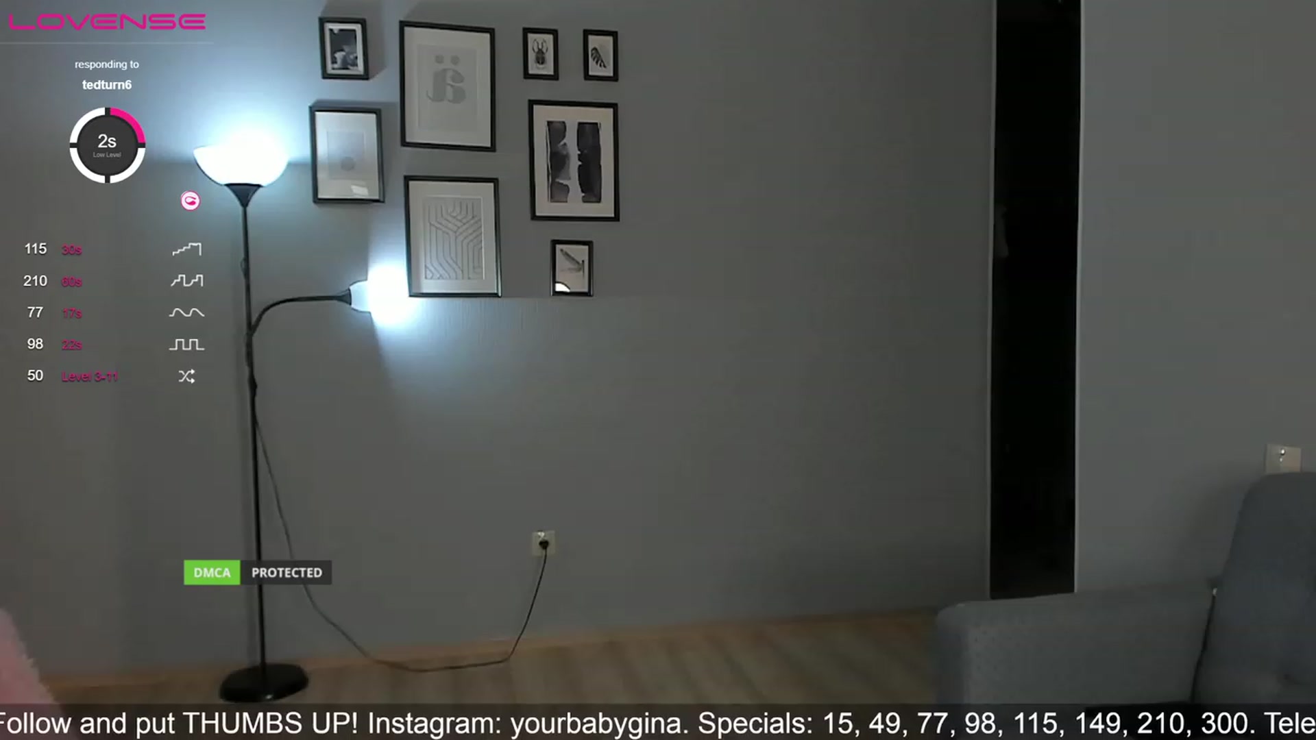 Gallery image thumbnail from coca_gina's myfreecams stream on, 12/05/2022, 06:26 image 3 of 20