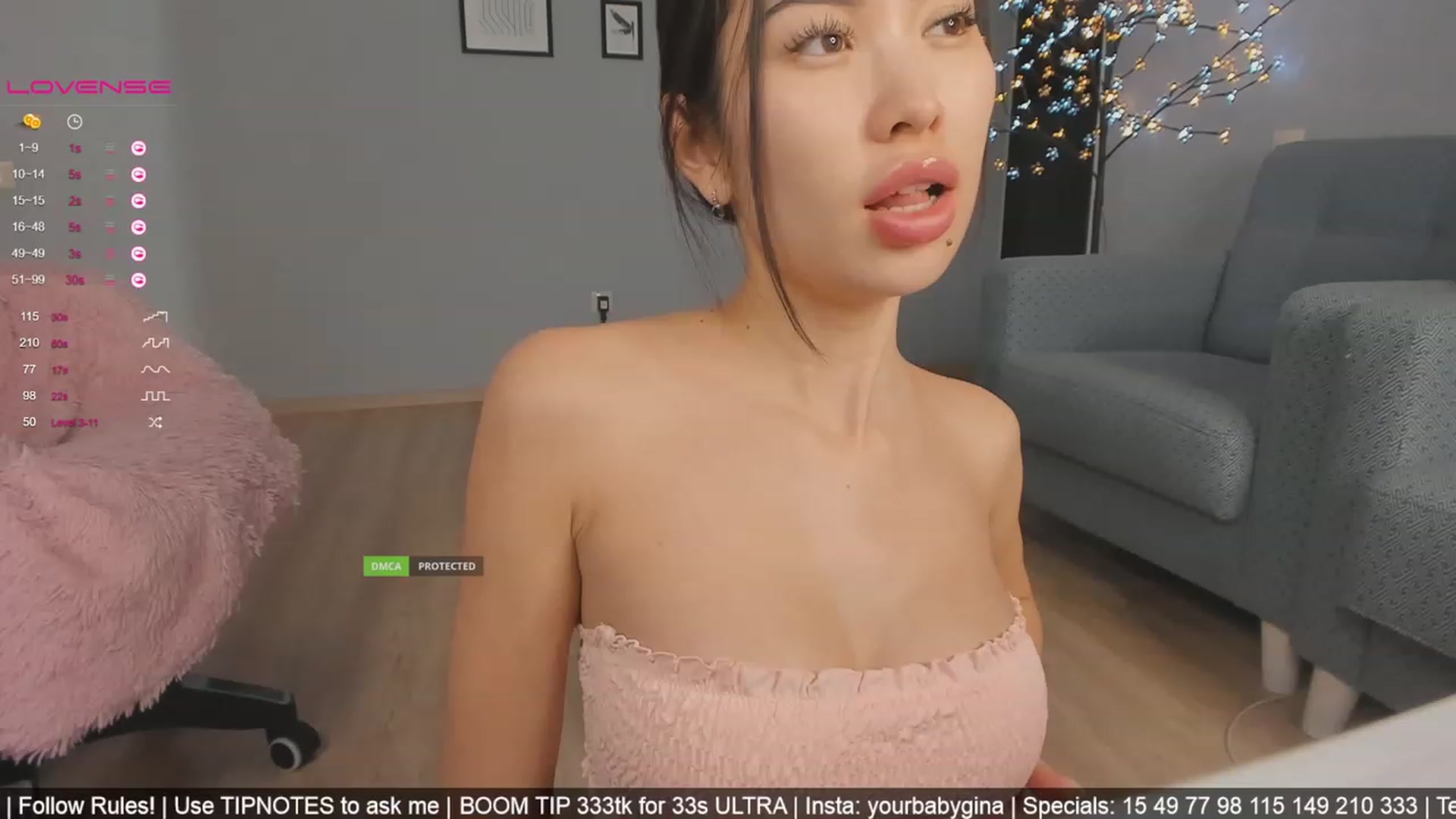 Gallery image thumbnail from coca_gina's myfreecams stream on, 04/09/2023, 04:06 image 1 of 20