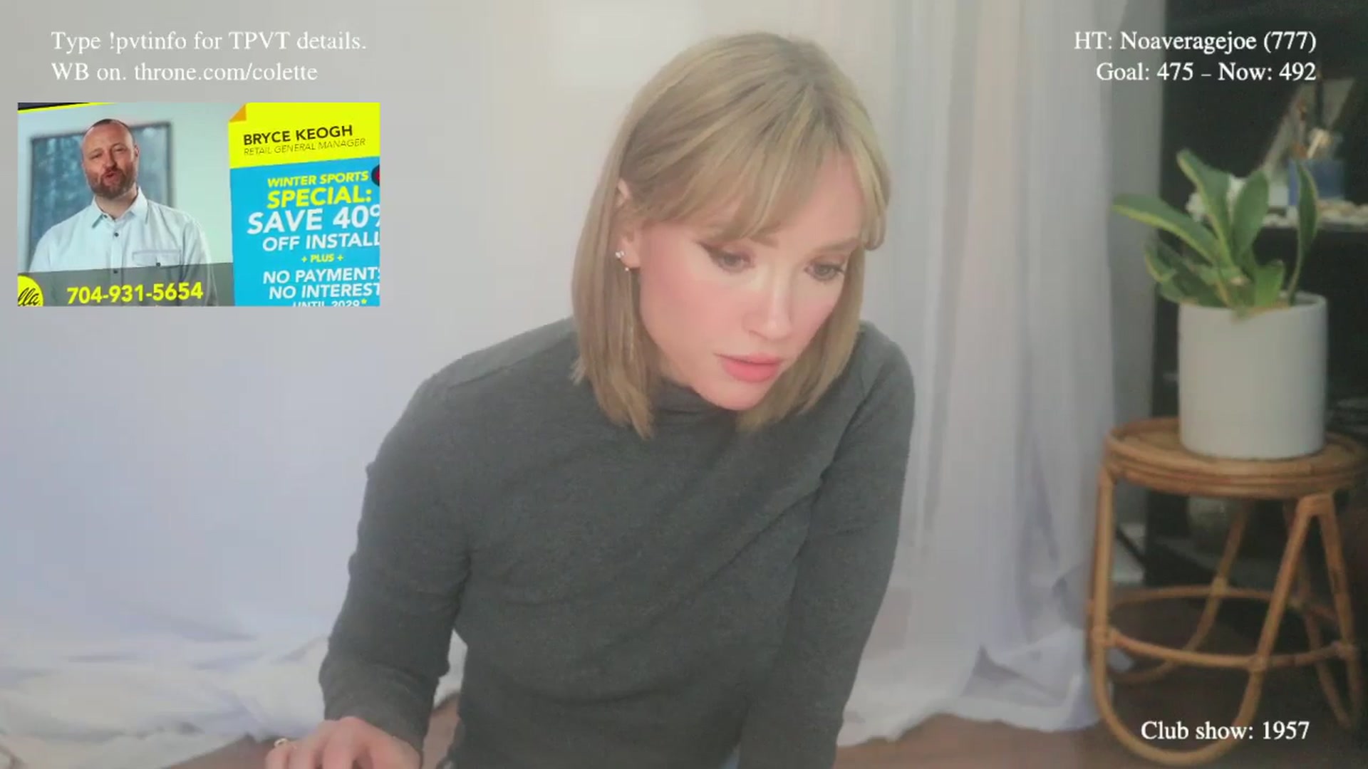 Gallery image thumbnail from colette's myfreecams stream on, 02/13/2026, 20:46 image 9 of 20