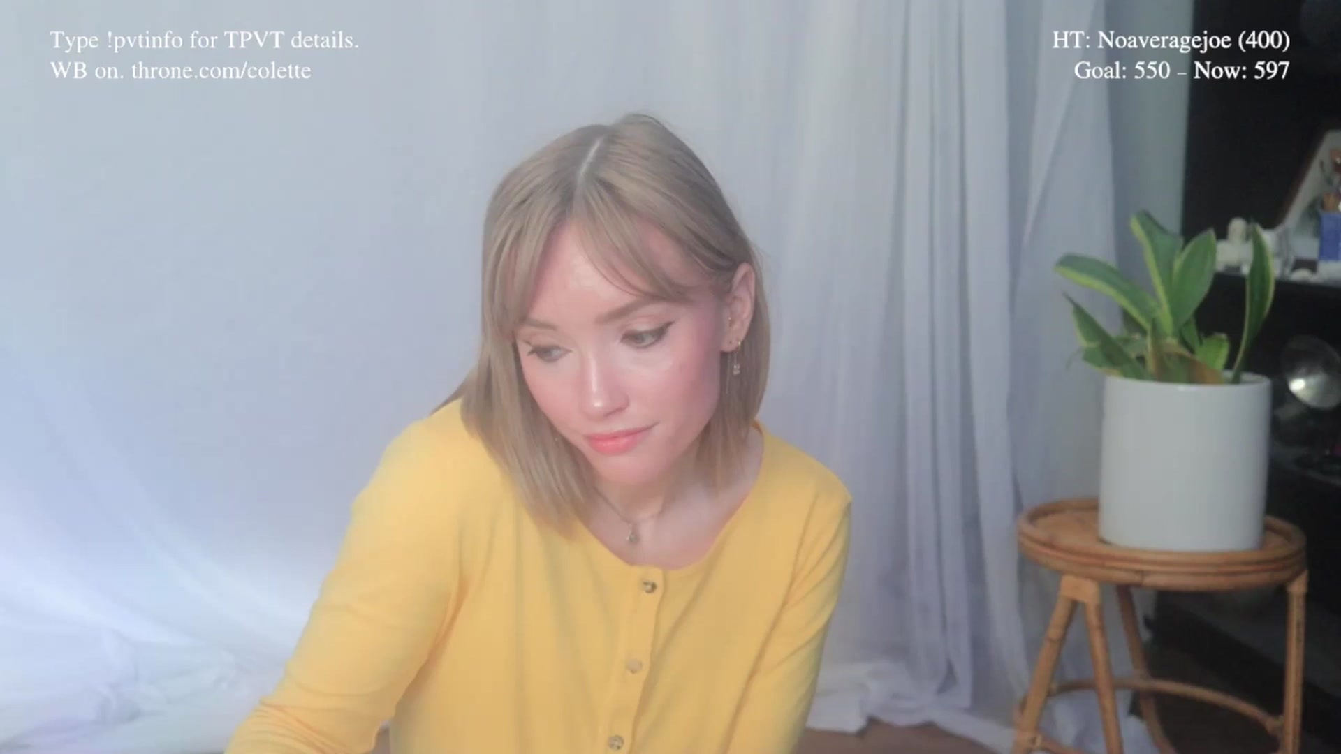 Gallery image thumbnail from colette's myfreecams stream on, 02/16/2026, 22:05 image 2 of 20