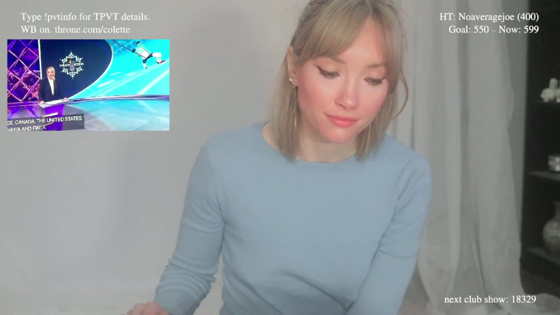 Gallery image thumbnail from colette's myfreecams stream on, 02/17/2026, 21:43 image 5 of 20