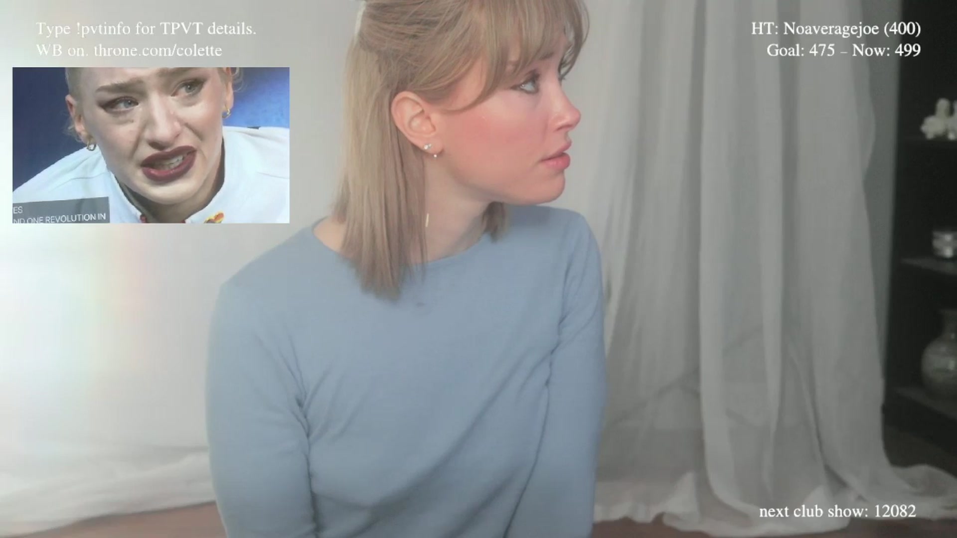 Gallery image thumbnail from colette's myfreecams stream on, 02/17/2026, 22:01 image 13 of 20