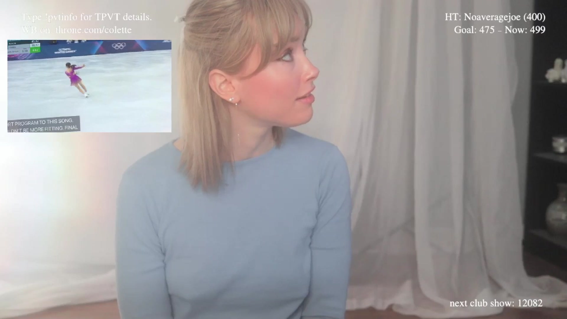 Gallery image thumbnail from colette's myfreecams stream on, 02/17/2026, 22:01 image 17 of 20
