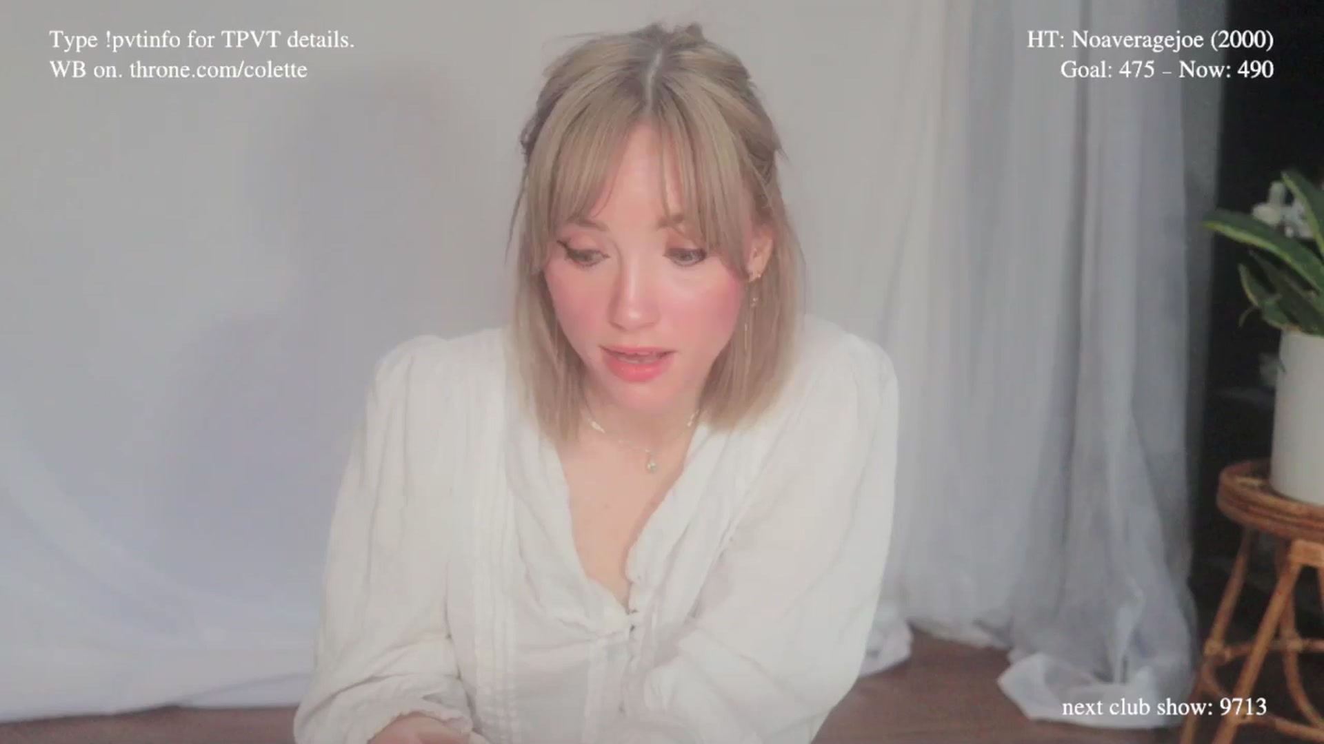 Gallery image thumbnail from colette's myfreecams stream on, 02/18/2026, 21:08 image 1 of 20