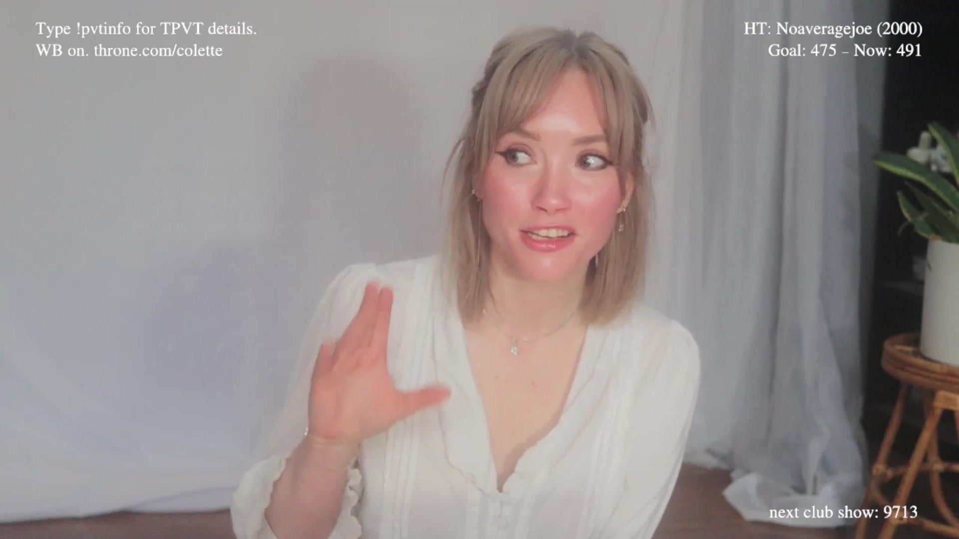 Gallery image thumbnail from colette's myfreecams stream on, 02/18/2026, 21:08 image 2 of 20