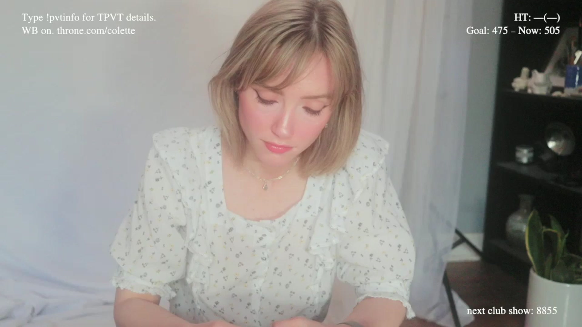 Gallery image thumbnail from colette's myfreecams stream on, 02/19/2026, 21:21 image 1 of 20