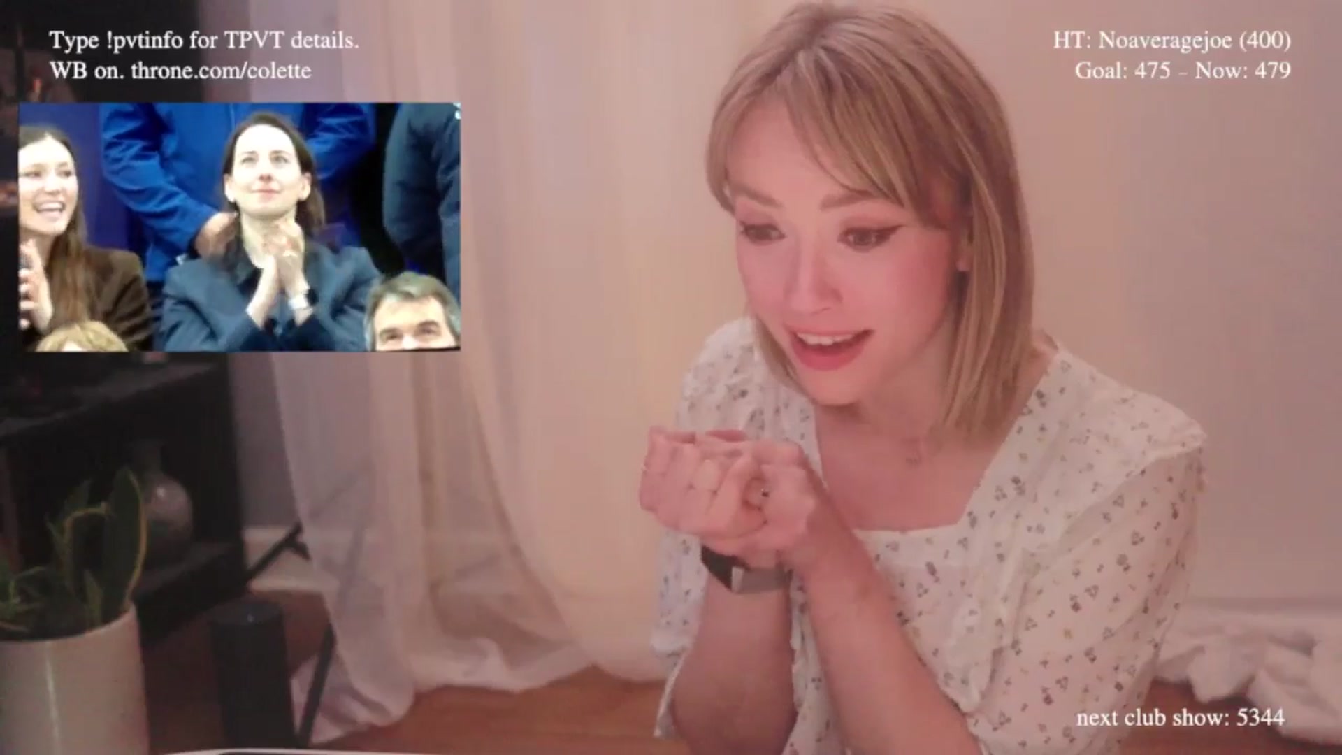 Gallery image thumbnail from colette's myfreecams stream on, 02/19/2026, 22:08 image 14 of 20