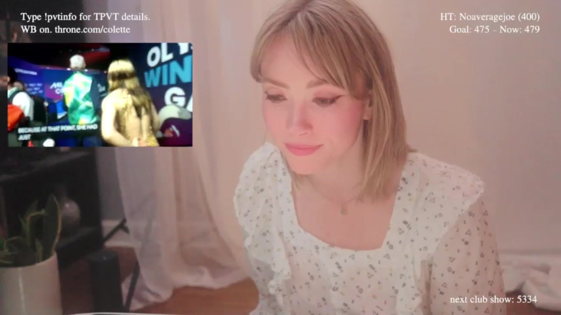 Gallery image thumbnail from colette's myfreecams stream on, 02/19/2026, 22:08 image 18 of 20
