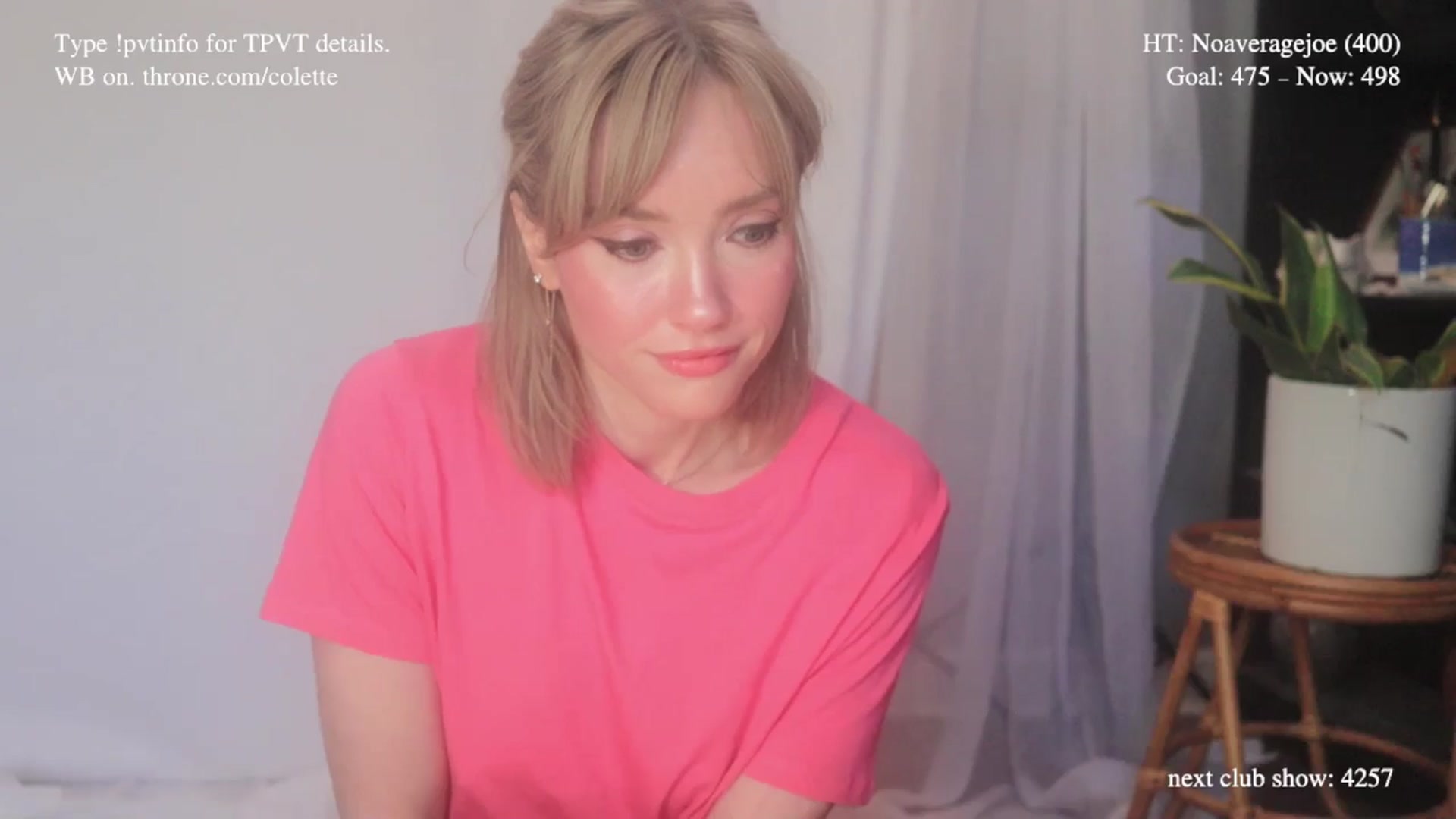 Gallery image thumbnail from colette's myfreecams stream on, 02/20/2026, 21:00 image 12 of 20