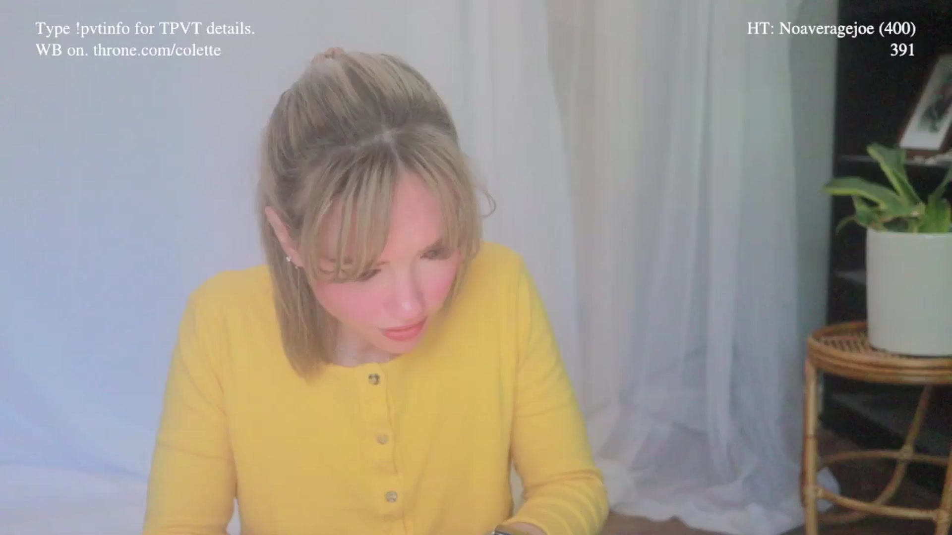 Gallery image thumbnail from colette's myfreecams stream on, 03/13/2026, 20:59 image 9 of 20