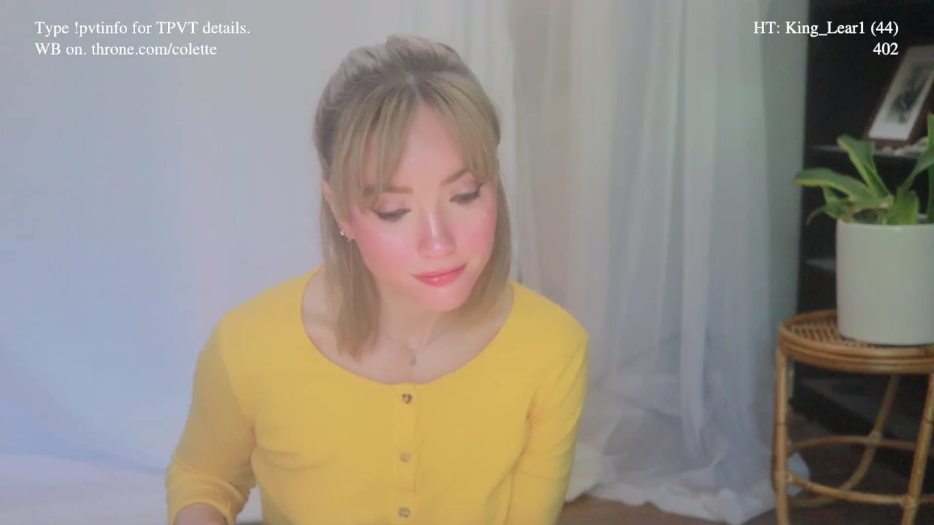 Gallery image thumbnail from colette's myfreecams stream on, 03/13/2026, 20:59 image 2 of 20