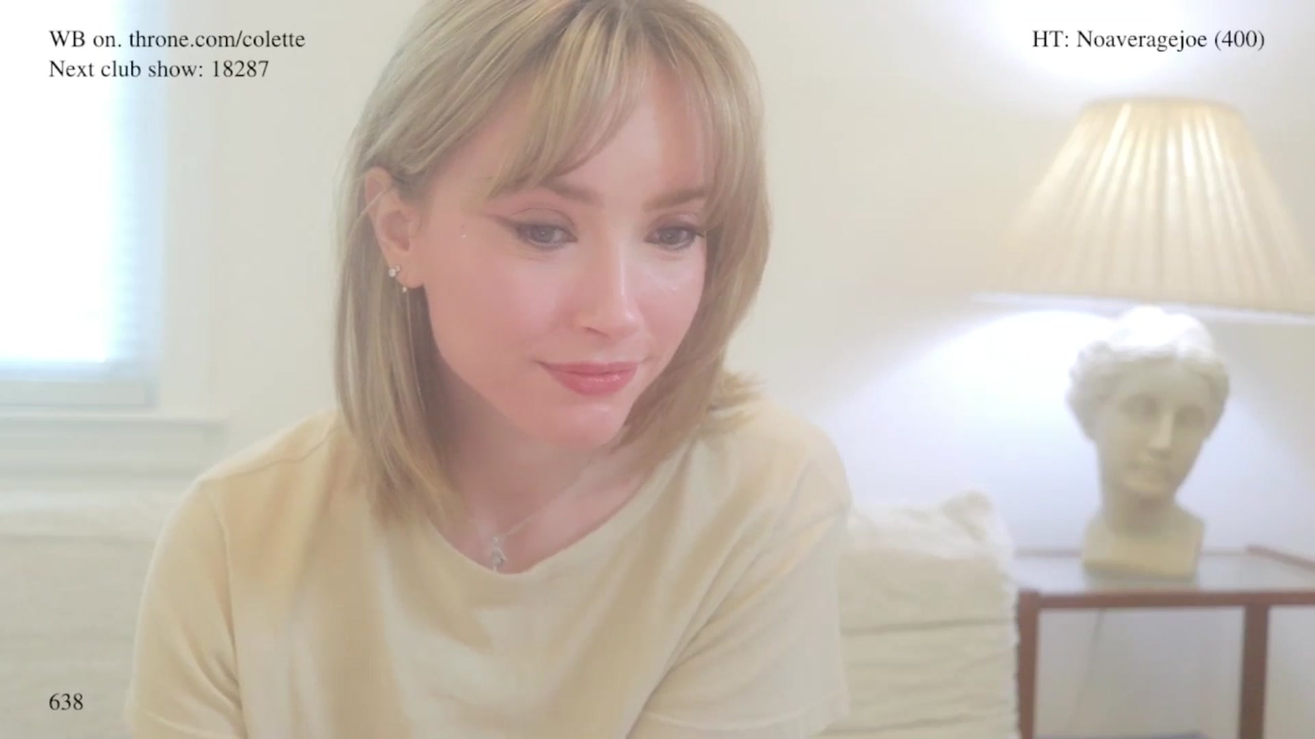 Gallery image thumbnail from colette's myfreecams stream on, 04/13/2026, 20:38 image 7 of 20