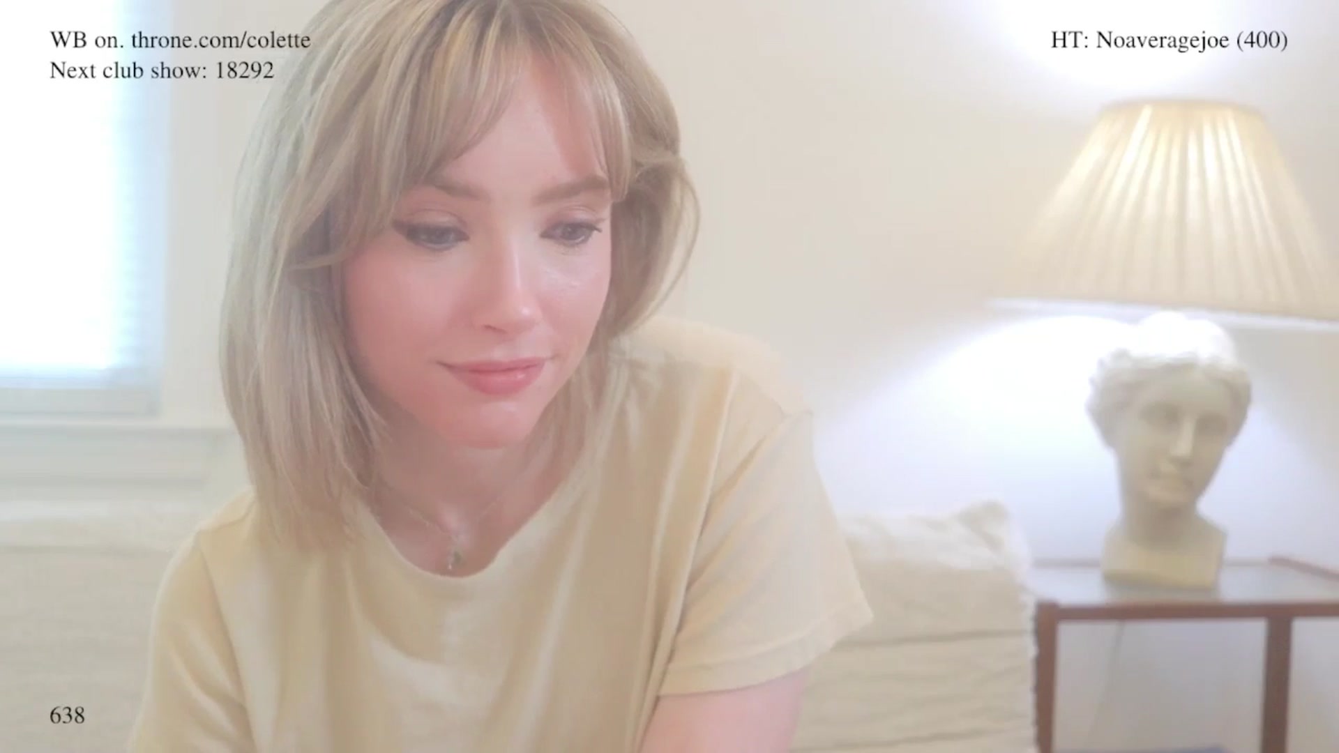 Gallery image thumbnail from colette's myfreecams stream on, 04/13/2026, 20:38 image 6 of 20