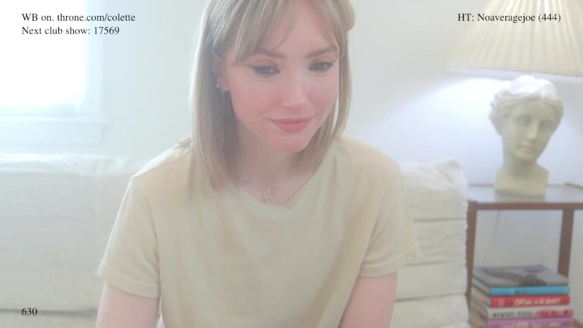 Gallery image thumbnail from colette's myfreecams stream on, 04/13/2026, 20:38 image 18 of 20