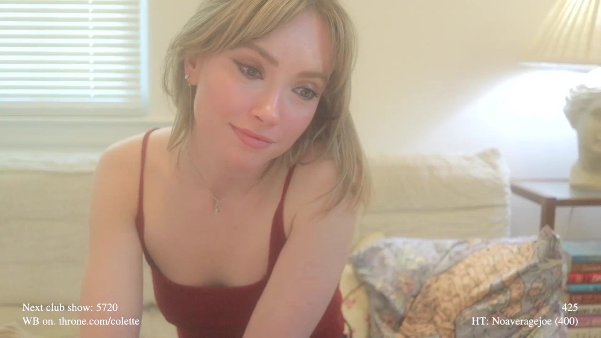 Gallery image thumbnail from colette's myfreecams stream on, 04/17/2026, 20:27 image 5 of 20