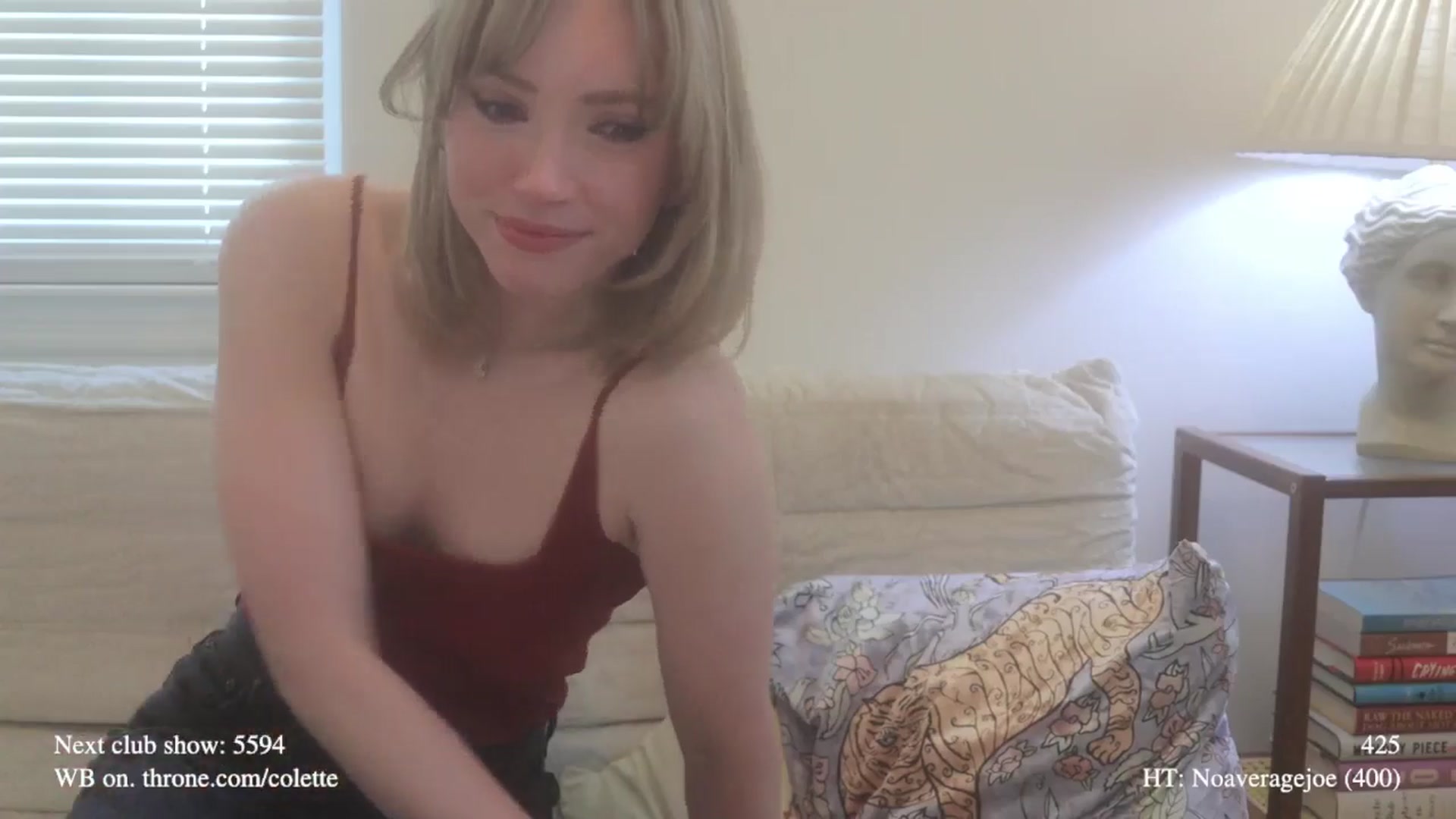 Gallery image thumbnail from colette's myfreecams stream on, 04/17/2026, 20:27 image 8 of 20