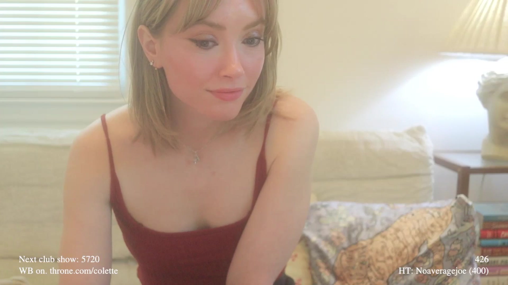 Gallery image thumbnail from colette's myfreecams stream on, 04/17/2026, 20:27 image 7 of 20