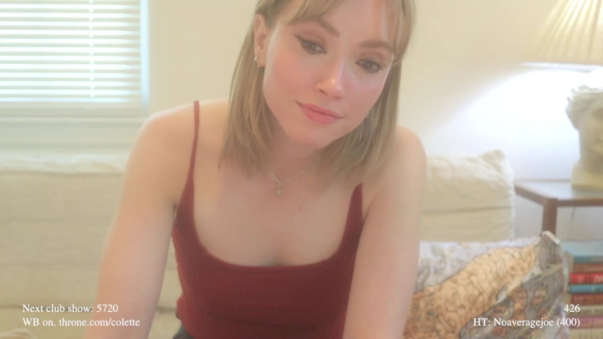 Gallery image thumbnail from colette's myfreecams stream on, 04/17/2026, 20:27 image 6 of 20