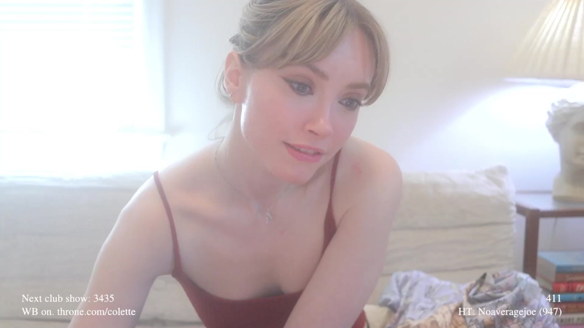 Gallery image thumbnail from colette's myfreecams stream on, 04/17/2026, 20:27 image 14 of 20
