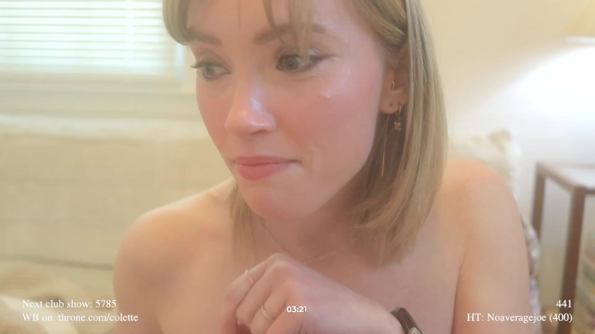 Gallery image thumbnail from colette's myfreecams stream on, 04/17/2026, 20:27 image 1 of 20