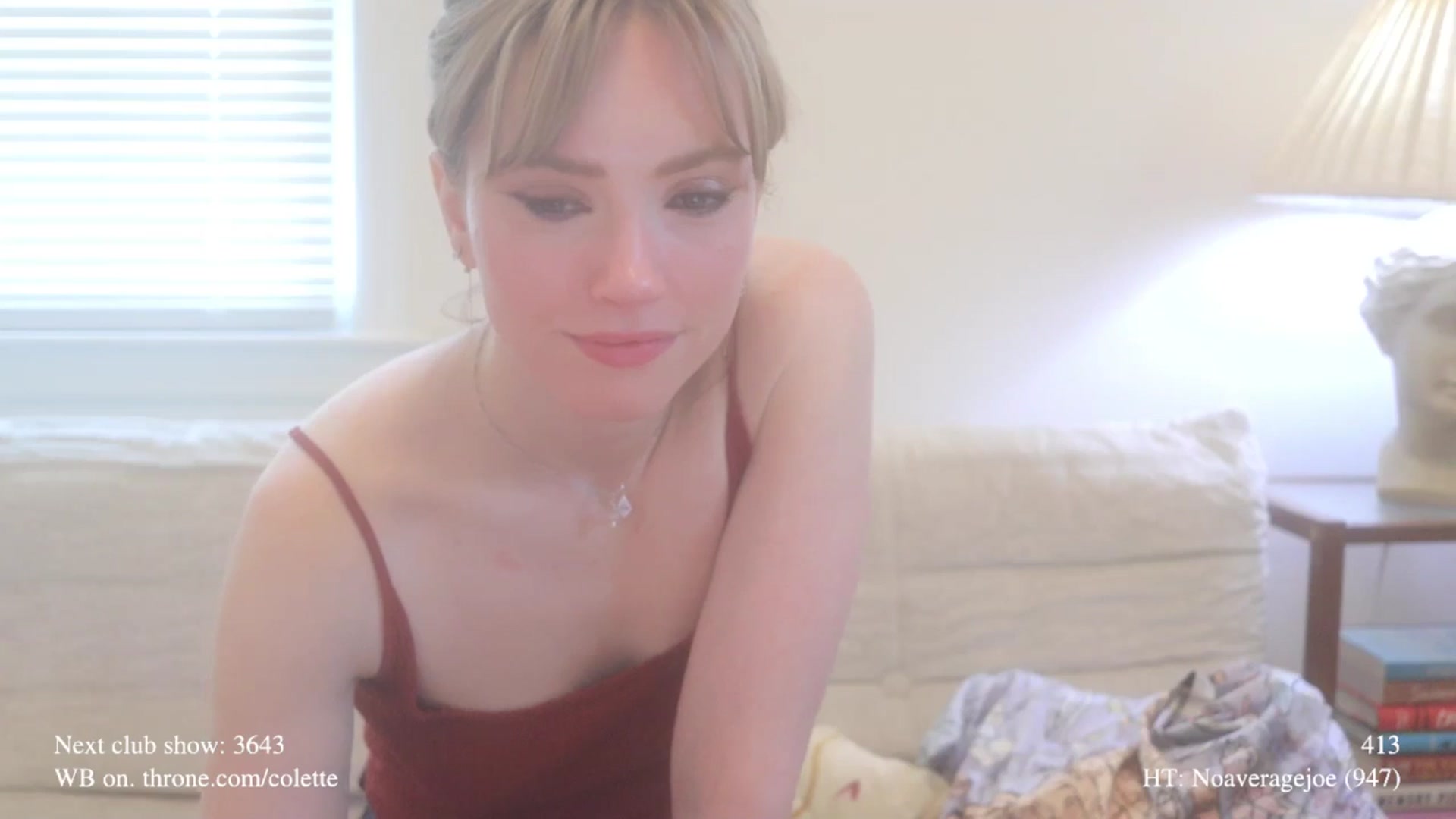 Gallery image thumbnail from colette's myfreecams stream on, 04/17/2026, 20:27 image 12 of 20