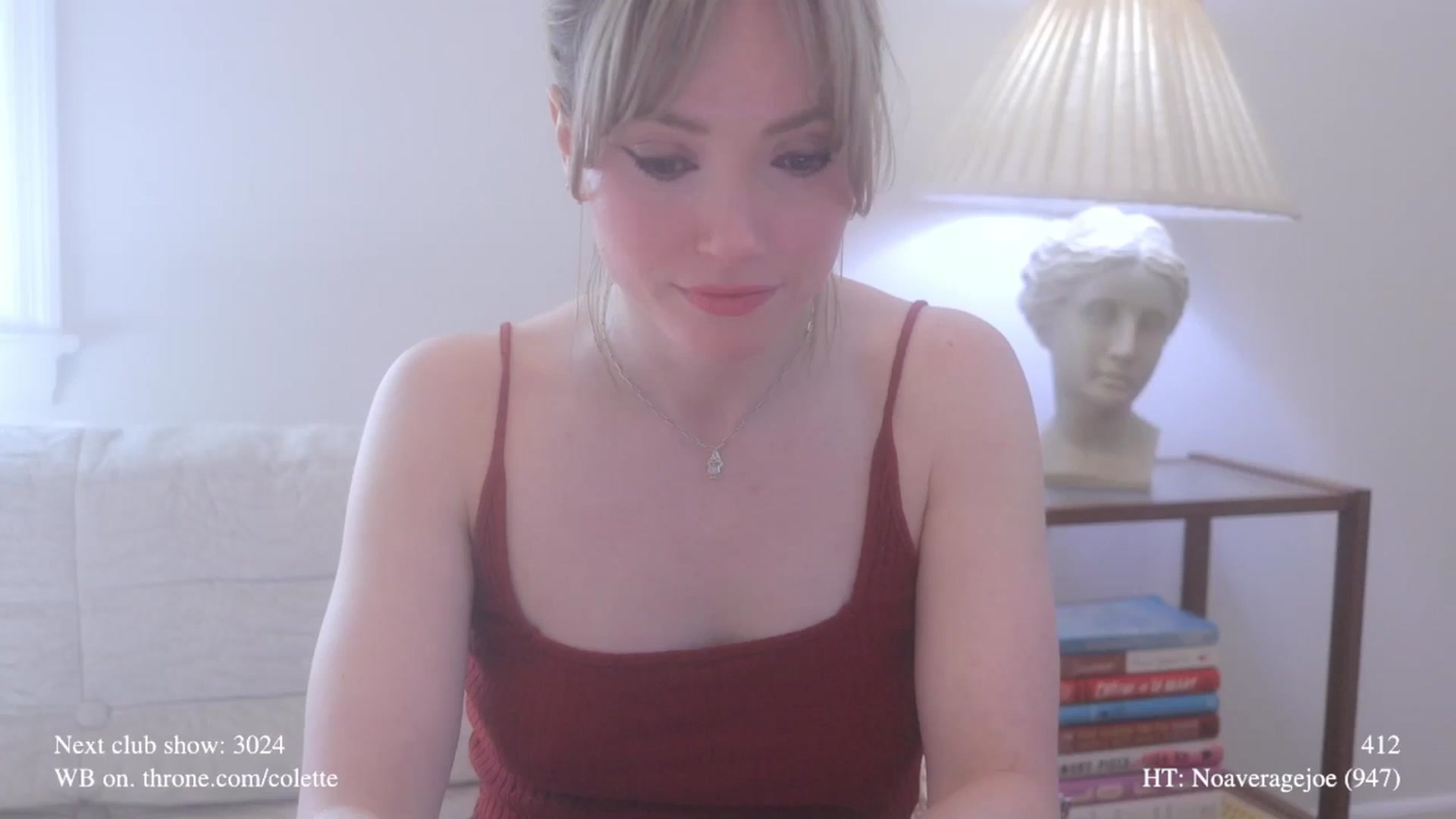 Gallery image thumbnail from colette's myfreecams stream on, 04/17/2026, 20:27 image 18 of 20