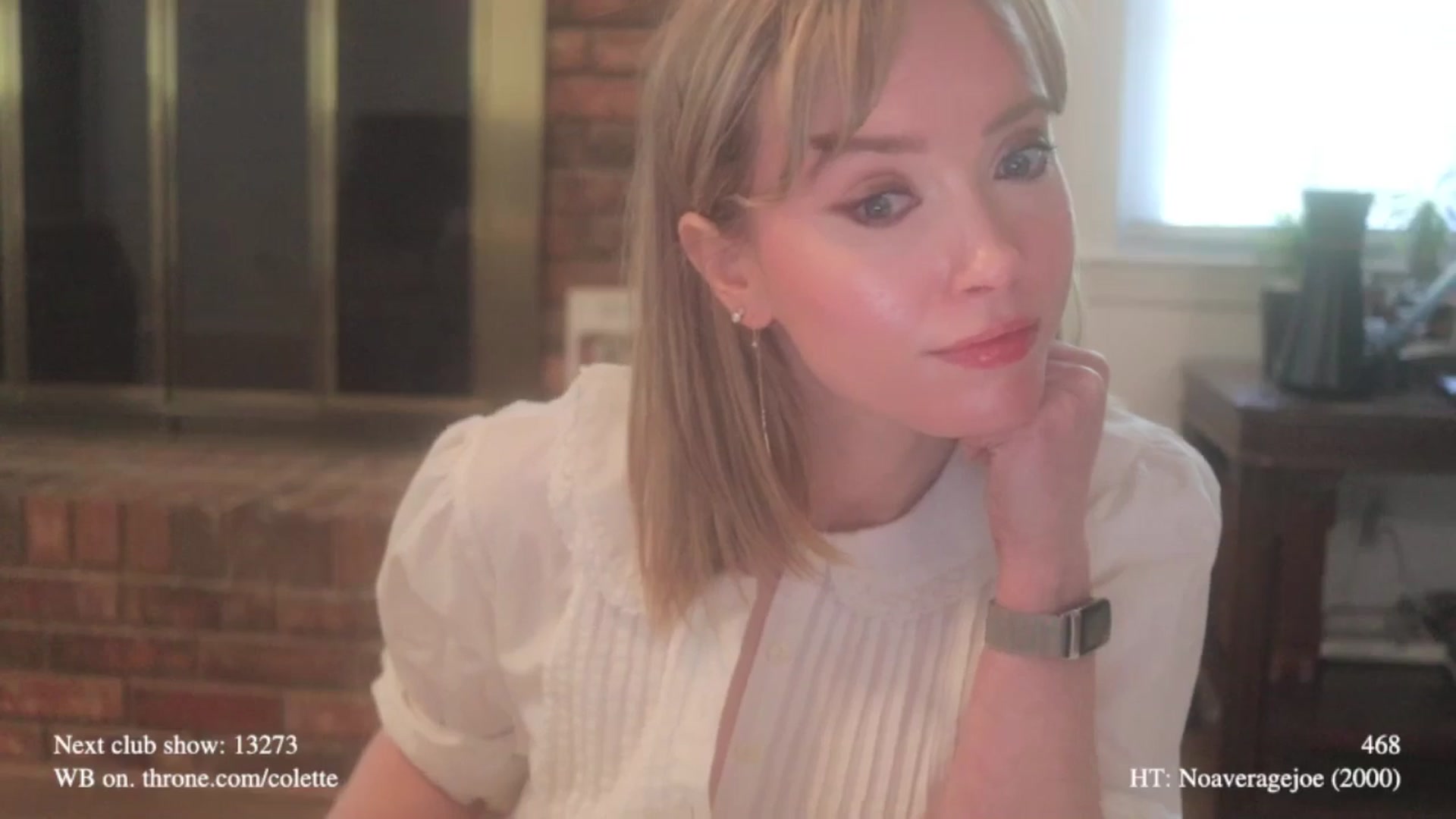 Gallery image thumbnail from colette's myfreecams stream on, 04/21/2026, 19:34 image 13 of 20