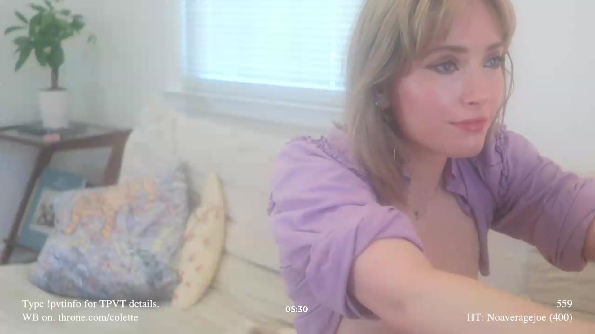 Gallery image thumbnail from colette's myfreecams stream on, 05/18/2026, 19:36 image 8 of 20