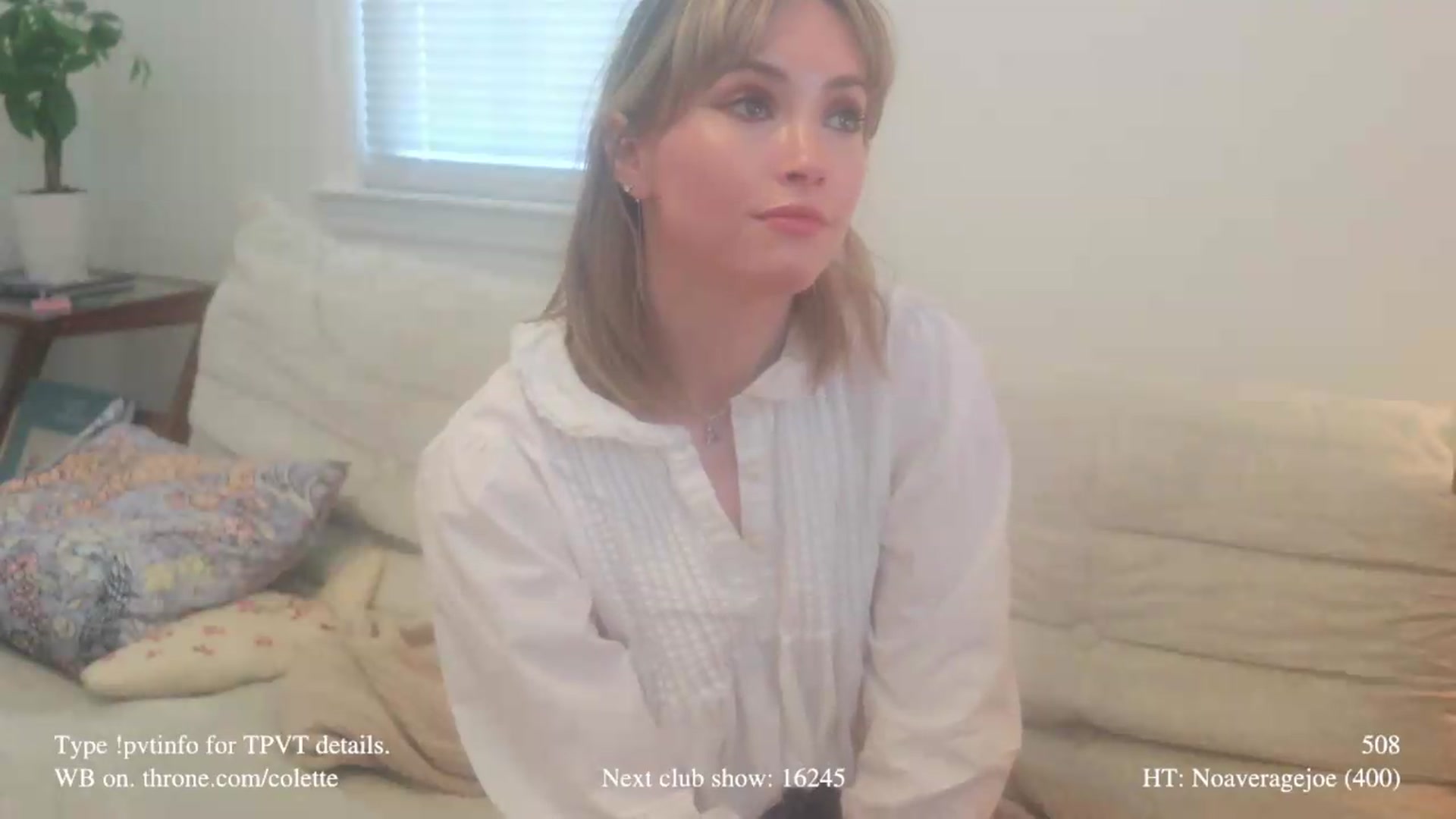 Gallery image thumbnail from colette's myfreecams stream on, 05/19/2026, 19:09 image 20 of 20