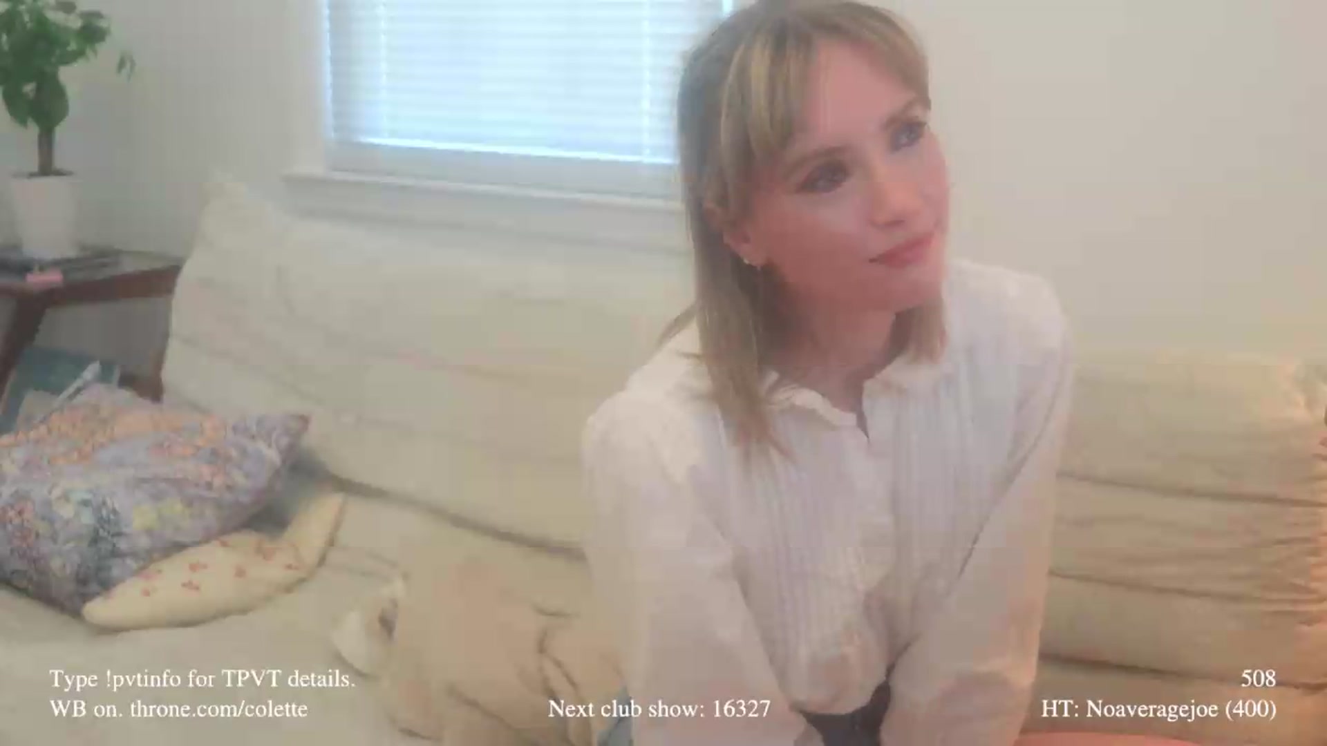 Gallery image thumbnail from colette's myfreecams stream on, 05/19/2026, 19:09 image 12 of 20