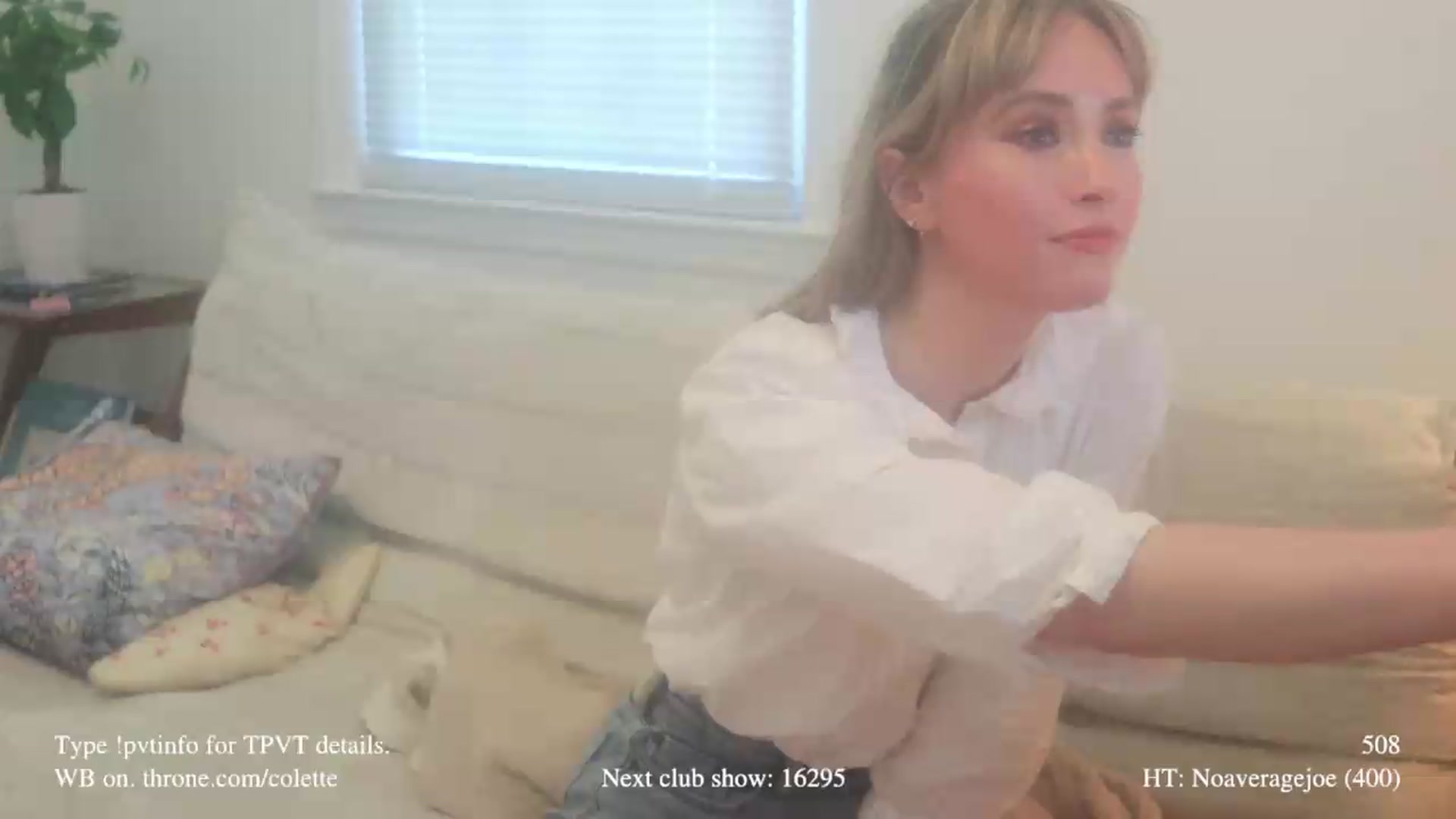 Gallery image thumbnail from colette's myfreecams stream on, 05/19/2026, 19:09 image 14 of 20