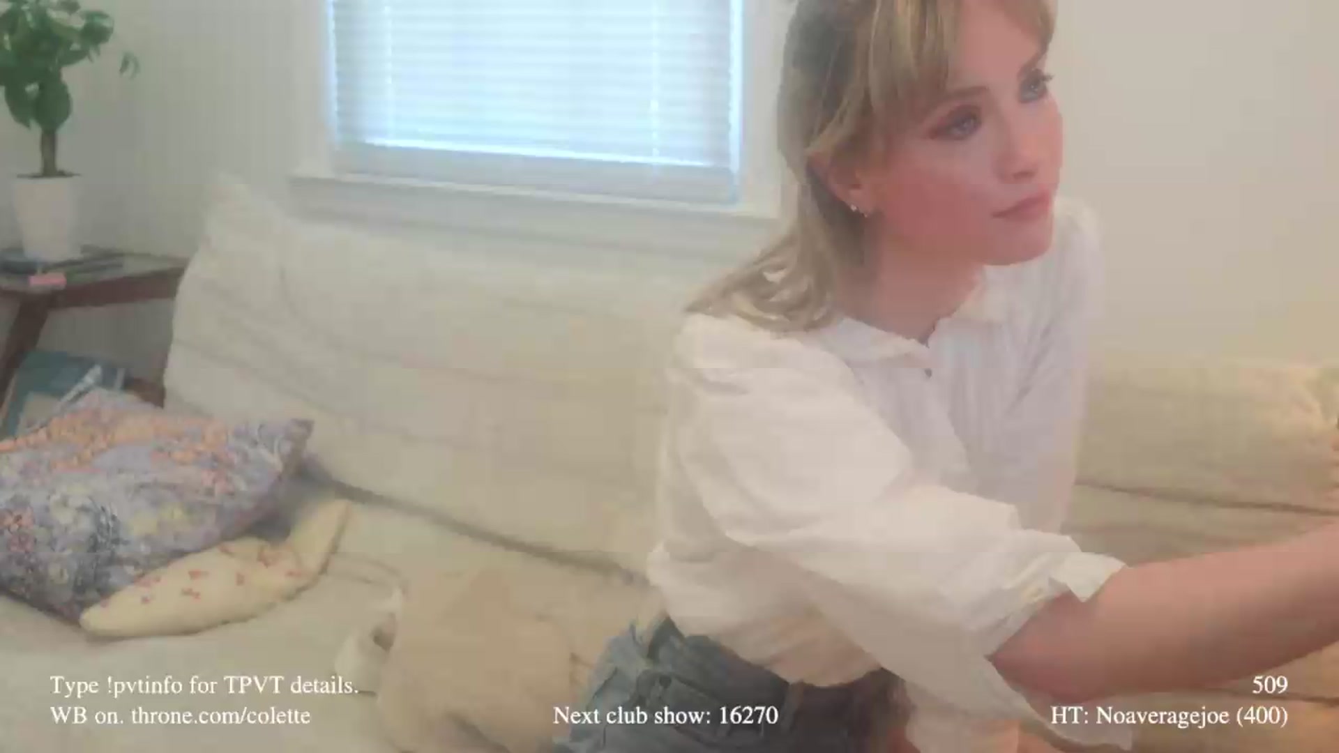Gallery image thumbnail from colette's myfreecams stream on, 05/19/2026, 19:09 image 15 of 20