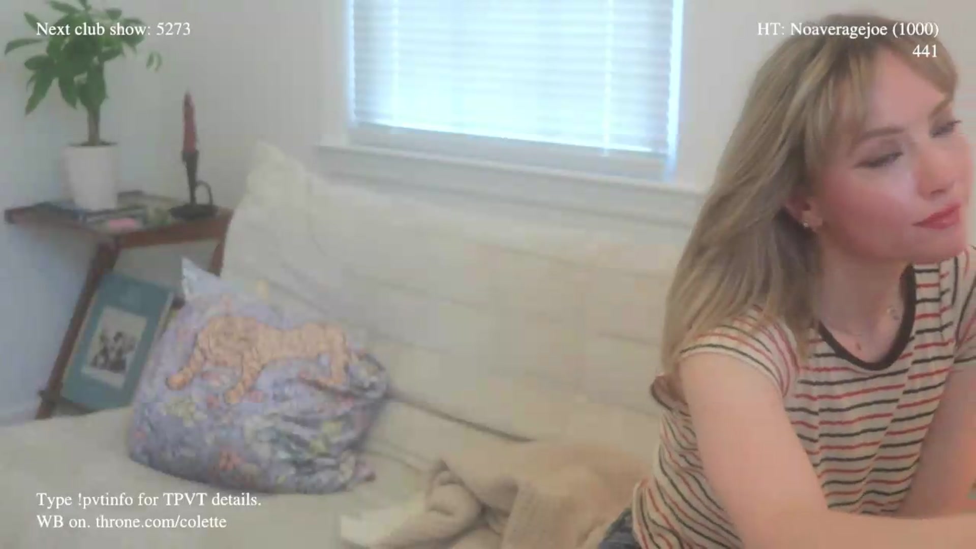 Gallery image thumbnail from colette's myfreecams stream on, 05/21/2026, 19:13 image 14 of 20