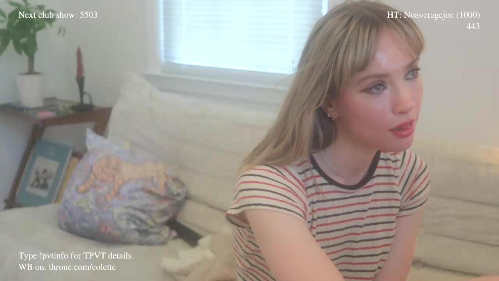 Gallery image thumbnail from colette's myfreecams stream on, 05/21/2026, 19:13 image 11 of 20