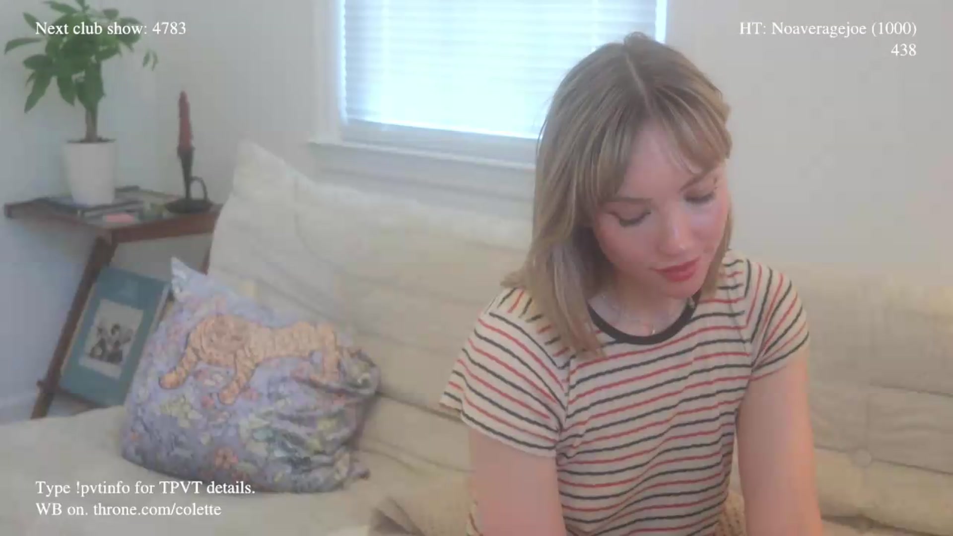 Gallery image thumbnail from colette's myfreecams stream on, 05/21/2026, 19:13 image 20 of 20