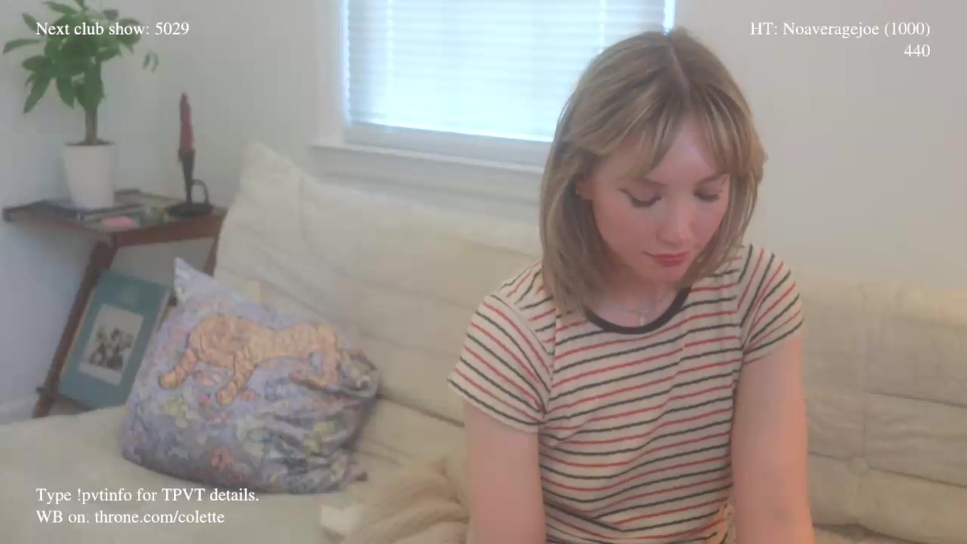 Gallery image thumbnail from colette's myfreecams stream on, 05/21/2026, 19:13 image 16 of 20