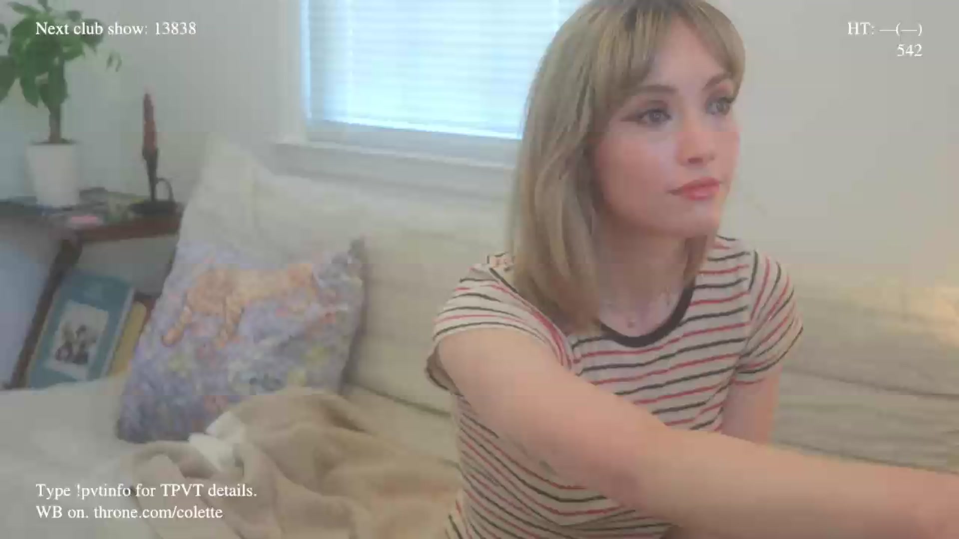 Gallery image thumbnail from colette's myfreecams stream on, 05/21/2026, 19:13 image 1 of 20