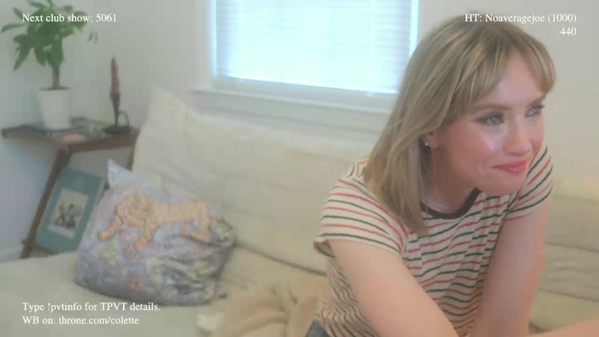 Gallery image thumbnail from colette's myfreecams stream on, 05/21/2026, 19:13 image 15 of 20