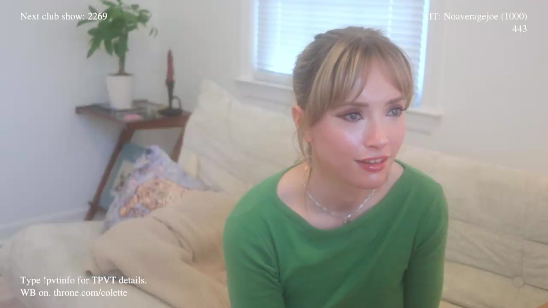 Gallery image thumbnail from colette's myfreecams stream on, 05/22/2026, 20:35 image 9 of 20