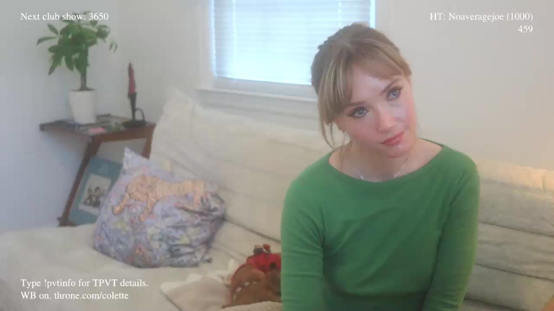 Gallery image thumbnail from colette's myfreecams stream on, 05/22/2026, 20:35 image 1 of 20