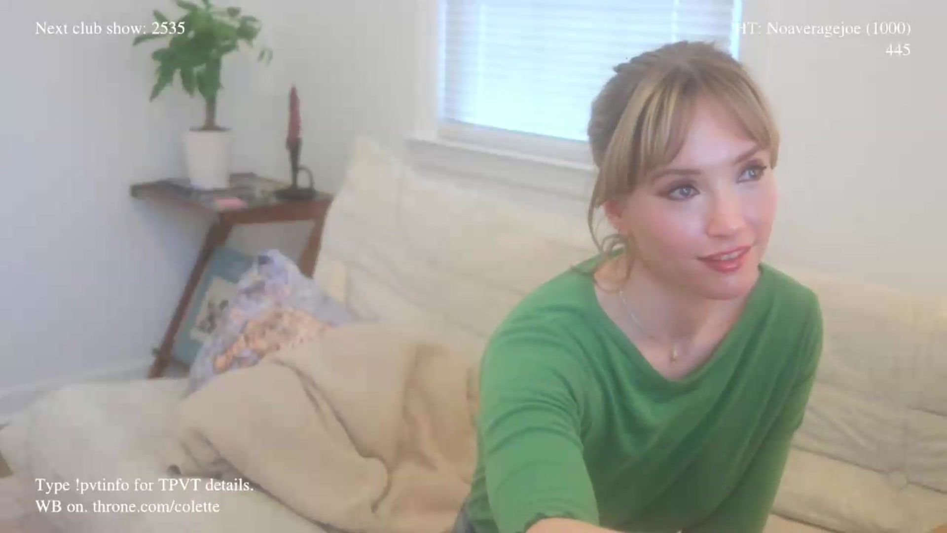 Gallery image thumbnail from colette's myfreecams stream on, 05/22/2026, 20:35 image 7 of 20