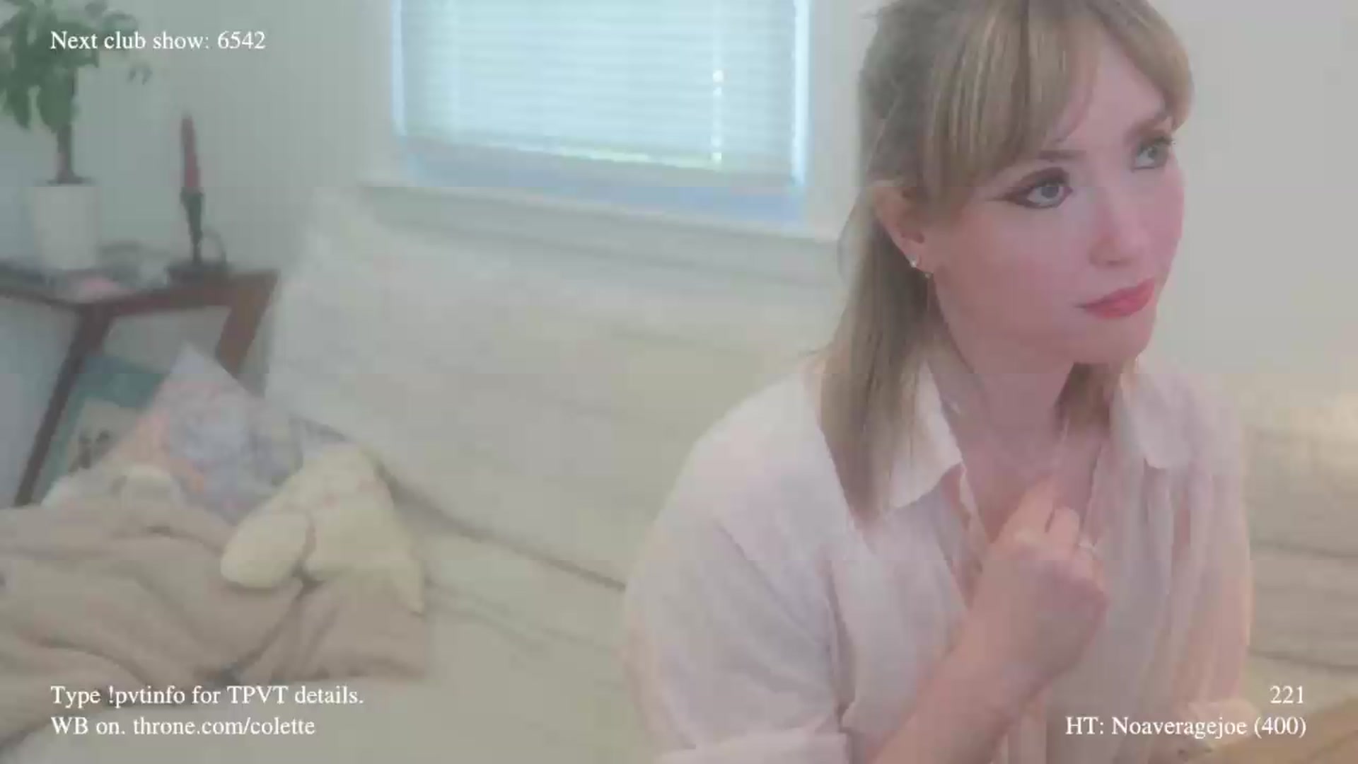 Gallery image thumbnail from colette's myfreecams stream on, 06/04/2026, 20:44 image 1 of 20