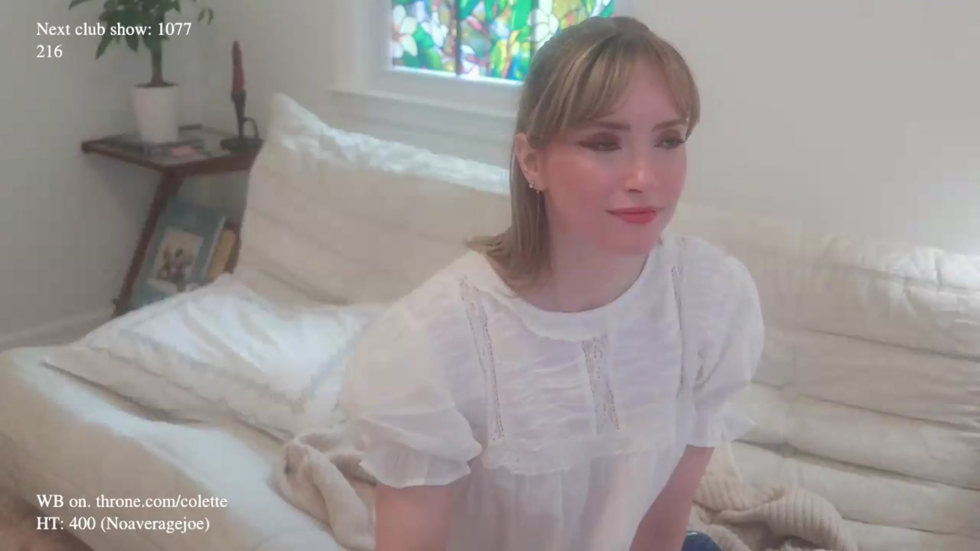 Gallery image thumbnail from colette's myfreecams stream on, 06/25/2026, 20:33 image 6 of 20