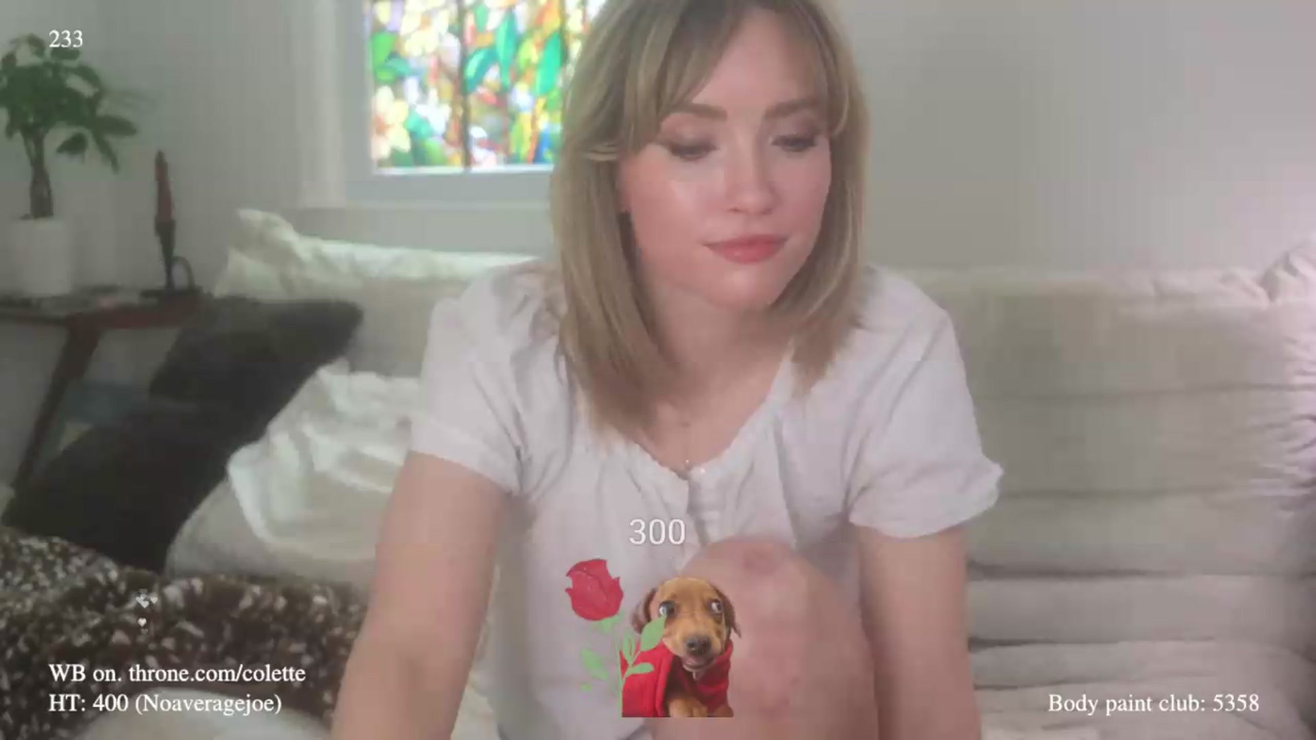 Gallery image thumbnail from colette's myfreecams stream on, 08/13/2026, 19:45 image 6 of 20