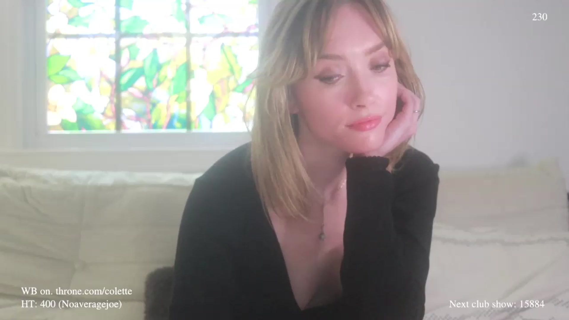 Gallery image thumbnail from colette's myfreecams stream on, 08/24/2026, 19:34 image 13 of 20