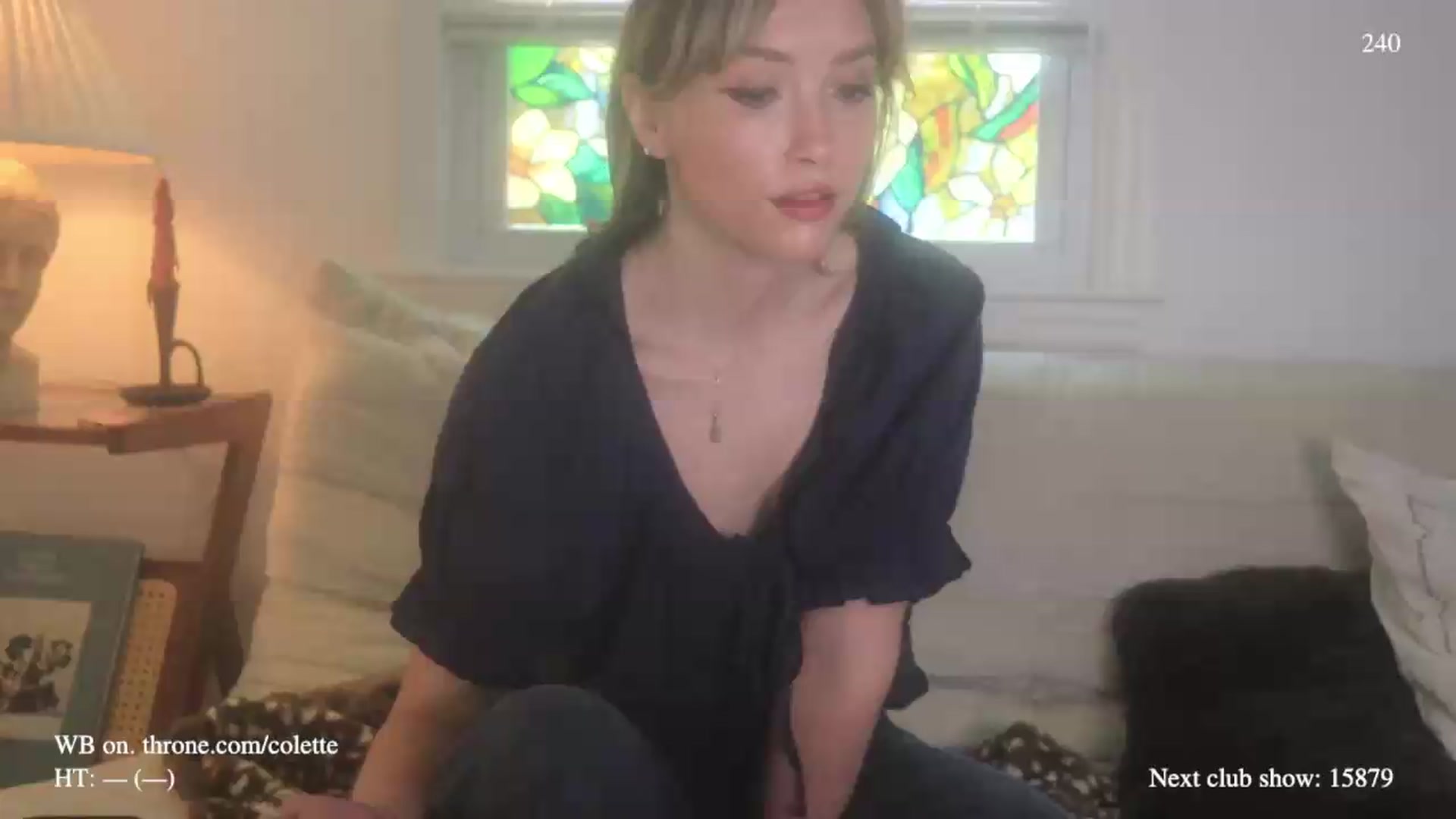Gallery image thumbnail from colette's myfreecams stream on, 08/25/2026, 19:45 image 1 of 20