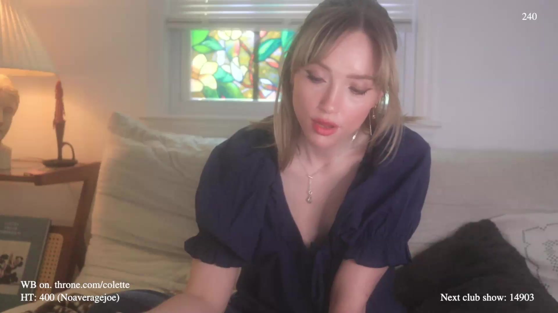 Gallery image thumbnail from colette's myfreecams stream on, 08/25/2026, 19:45 image 9 of 20