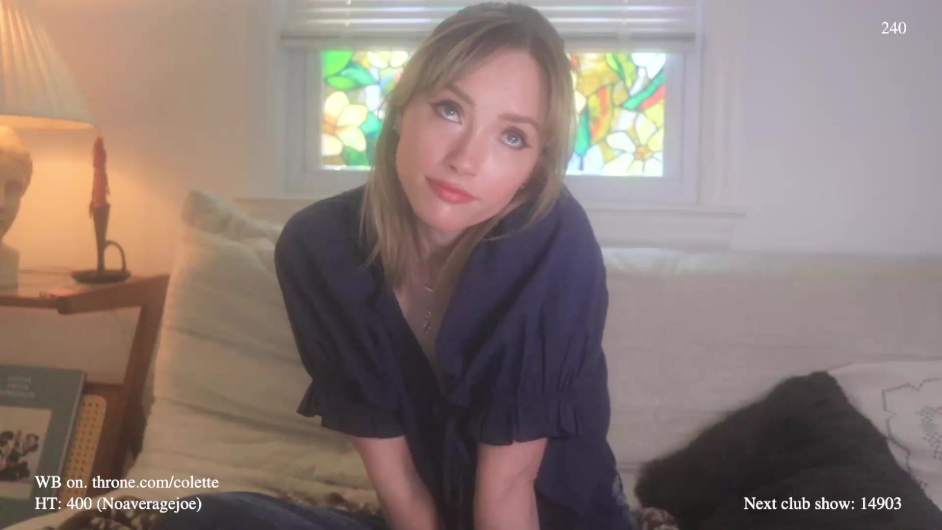 Gallery image thumbnail from colette's myfreecams stream on, 08/25/2026, 19:45 image 10 of 20
