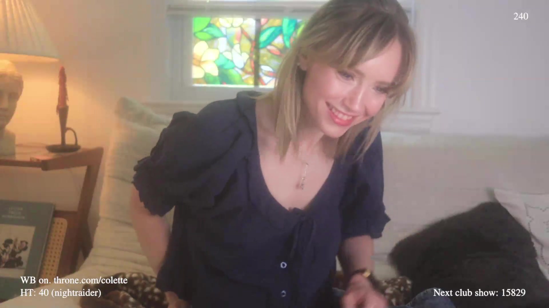 Gallery image thumbnail from colette's myfreecams stream on, 08/25/2026, 19:45 image 4 of 20